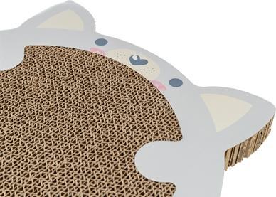 Actual product image Trixie Junior Krabmat Hamster Met Catnip Lichtgrijs - 31X32,5X2,5 Cm (32.50 cm, Light grey)
