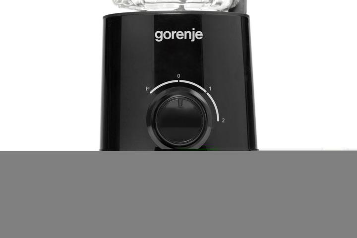 Produktbild Gorenje B800GBK Blender, Stand, Power 800 W, 2 speeds, Glass jug 1.5 L, Black (800 W)
