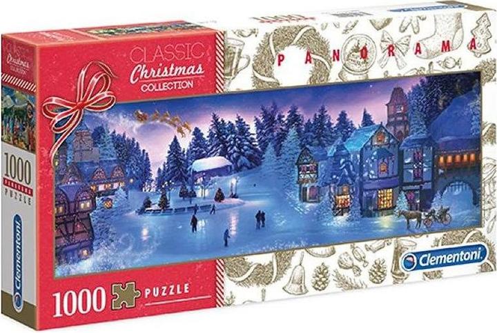 Actual product image Clementoni Panorama Puzzle Christmas Dream g (1000 pieces)