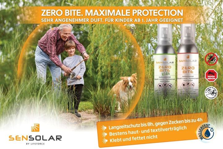 Produktbild Sensolar Zero Bite Kids (75 ml)