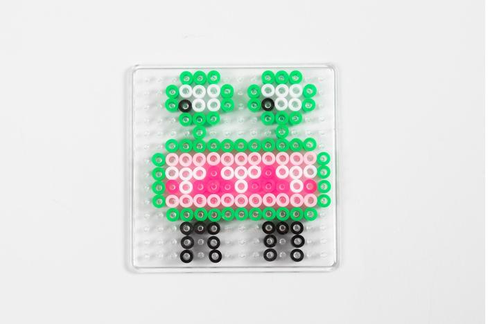Actual product image Creativ Company Monster collage iron-on bead set