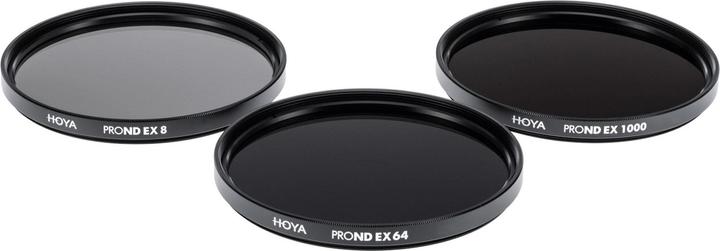 Hoya PRO ND EX Filter Kit 8/64/1000 (77 mm, Filtri grigi, 77 mm)