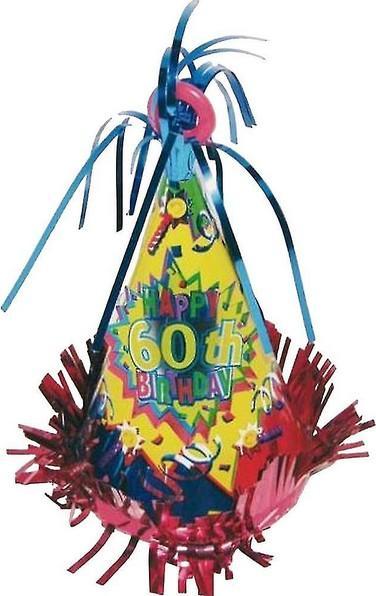 Produktbild Amscan Explosion Ballongewicht 60. Geburtstag Folie