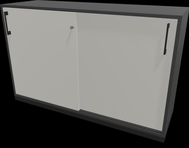 Actual product image Narbutas Choice sliding door cabinet (120 x 40 x 76 cm)