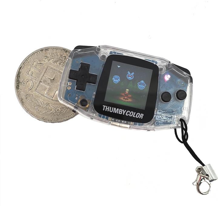 Produktbild TinyCircuits Thumby Color - Mini Spielkonsole - Clear