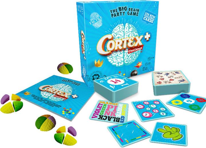 Actual product image Captain Macaque MACD0011 - Cortex +, Card game, 2-6 players, ages 8+ (DE edition) (German, English, French, Italian)