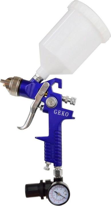 Produktbild GEKO HVLP-Spritzpistole 1,4 mm max. 4bar + Reduzierung mit -Manometer