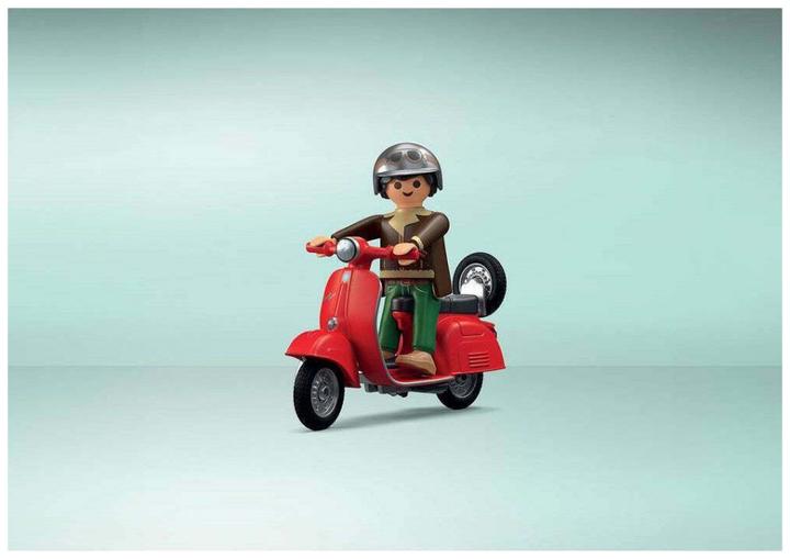 Actual product image Playmobil 60s Vespa workshop (71620, Playmobil City Life)