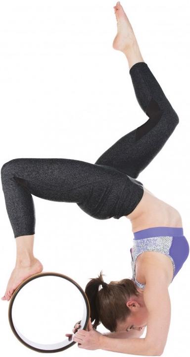 Actual product image Gymstick Yoga Wheel with cork surface