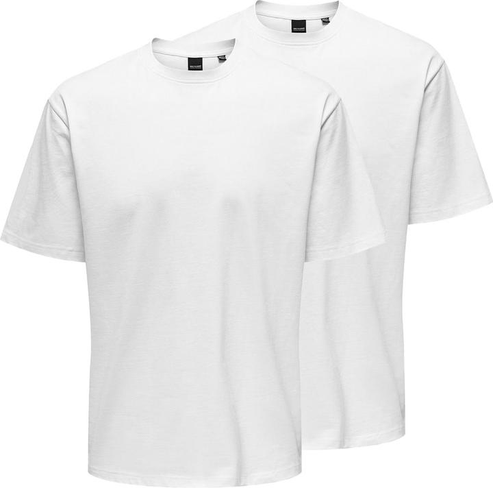 Produktbild Only & Sons 2er Pack Onsfred T-Shirt (S)