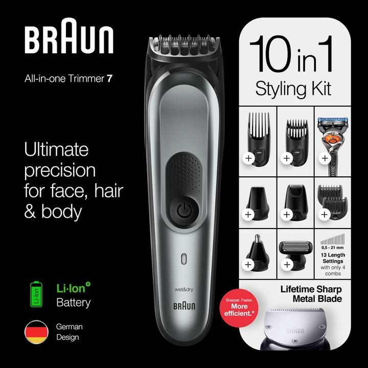Actual product image Braun MGK7221