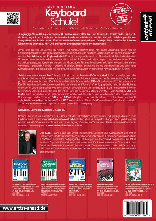 Produktbild Meine erste Keyboardschule! (Deutsch, Jens Rupp, 2017)
