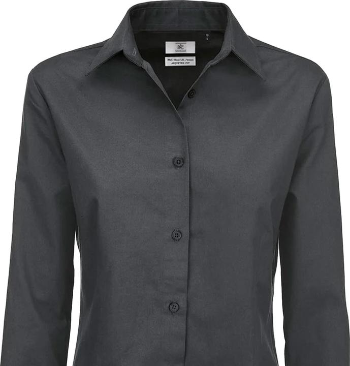 Actual product image B&C Sharp Twill long sleeve blouse (4XL)