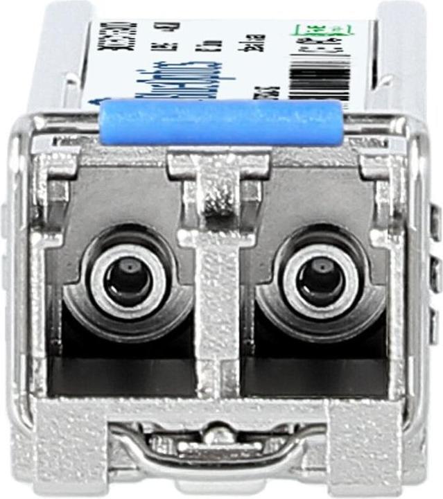 Actual product image BlueOptics Raisecom USFP-Gb/LH1-D-R Compatible SFP Transceiver for Singlemode Gigabit Highspeed Data