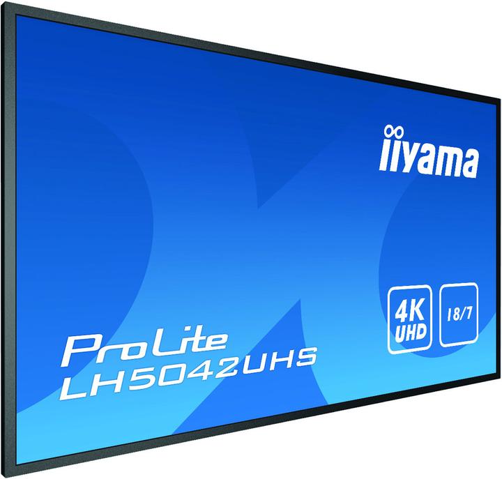 Image du produit iiyama 50" LH5042UHS-B3 HDMI+DVI+USB IPS (3840 x 2160 pixels, 50")