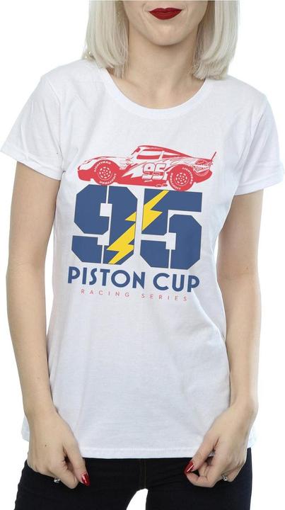 Immagine prodotto Disney Cars Piston Cup 95 Maglietta Donna (XXL)