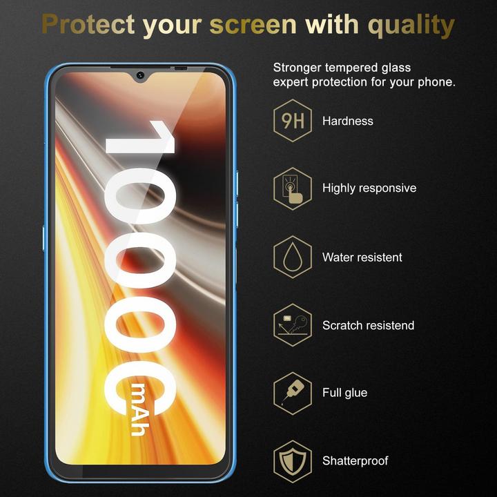 Image du produit Cadorabo Verre de protection trempé pour Umidigi Power 7 MAX (1 pièce(s), Umidigi Power 7 Max)