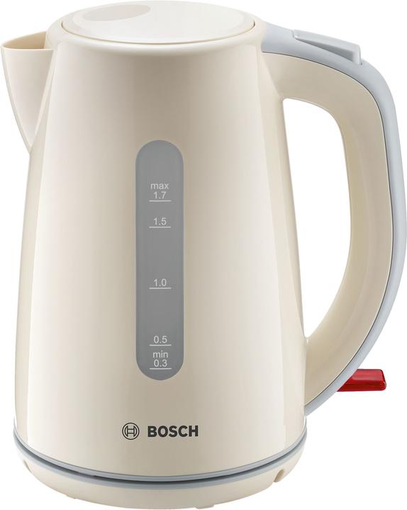 Bosch Hausgeräte TWK7507 Wasserkocher Cremefarben (1.70 l, EU-Stecker)