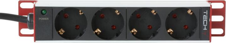 Produktbild Techly I-CASE M10-4ITY Rack Zubehör Stromverteiler (4 x, CEE 7/3, 1.80 m)