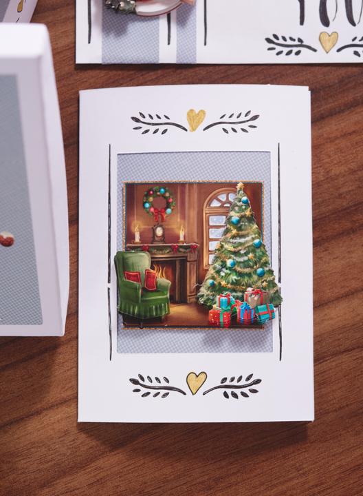 Actual product image VBS Rectangle" passe-partout cards, 20 pieces, DIN A6, white (20 pcs.)