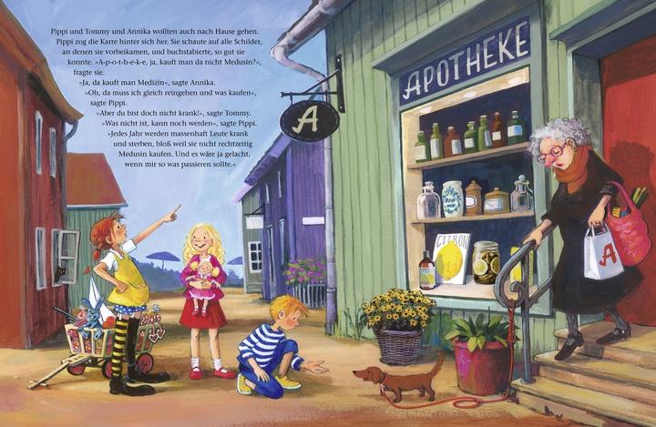 Produktbild Pippi Langstrumpf geht einkaufen (Deutsch, Astrid Lindgren, Cäcilie Heinig, Katrin Engelking, 2025)