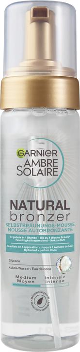 Produktbild Garnier Ambre Solaire Natural Bronzer (Selbstbräunungsschaum, 200 ml)