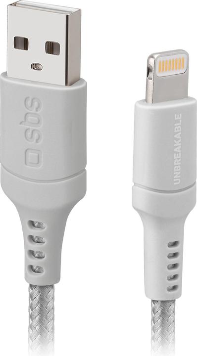 Image du produit SBS Câble USB 2.0 Lightning - Unbreakable Collection (1 m, USB 2.0)