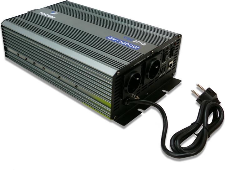 Produktbild Voltima VSC2012 Sinus Charger-Inverter 2000W/12V Sinus-Wechselrichter mit Ladegerät und NVS