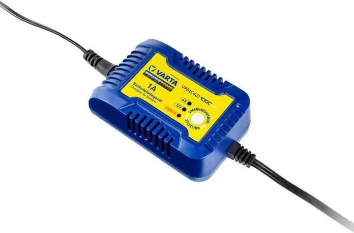 Produktbild Varta Automatikladegerät VPZ-LOAD 1000 PLUS 6V/12V / 1A (12V, 6V, 1 A)