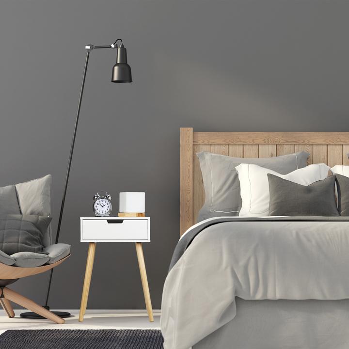 Image du produit Relaxdays Table de chevet avec tiroir (40 x 30 x 60 cm)