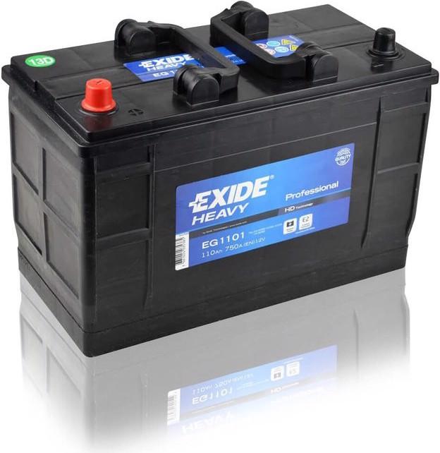 Produktbild Exide EG1101 Heavy Professional LKW Batterie (12 V, 110 Ah, 750 A)