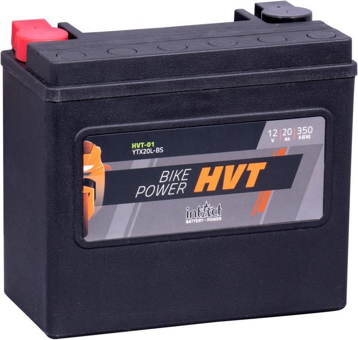 Actual product image Intact GEL-HVT-01 Bike-Power Gel HVT-01 20Ah Motorcycle Battery GHD20HL-BS (12 V, 20 Ah, 350 A)