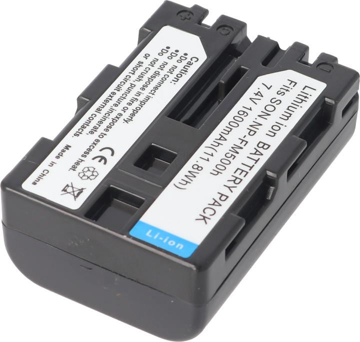 Actual product image AccuCell Battery Sony NP-FM500 H (Rechargeable battery)