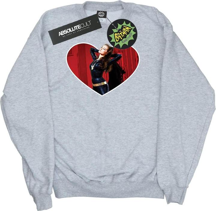 Produktbild Batman TV Series Catwoman Heart Sweatshirt (XXL)