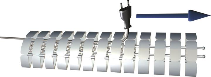 Produktbild Max Hauri Q-Lab Pro Kabelschlange (Kabelschlauch, 1000 cm)