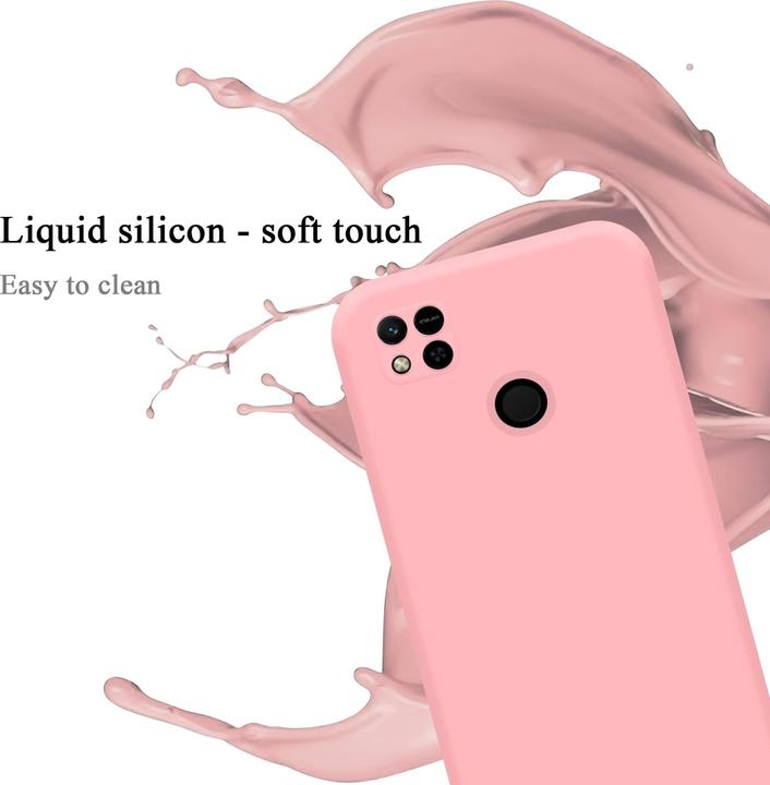 Produktbild Cadorabo TPU Liquid Silicone Case Hülle für Xiaomi RedMi 9C / RedMi 10A (Xiaomi Redmi 9C, Xiaomi Redmi 10A)