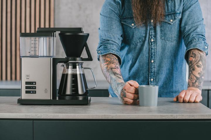 Produktbild Melitta Kaffeemaschine One Edelstahl 1031-01