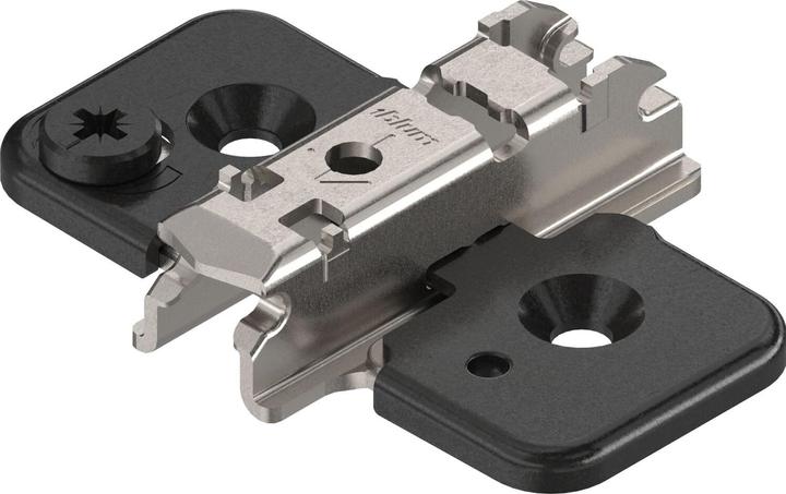 Blum Plaques de montage cruciforme CLIP montage d'angle (Plaque de clou, 1 pcs)