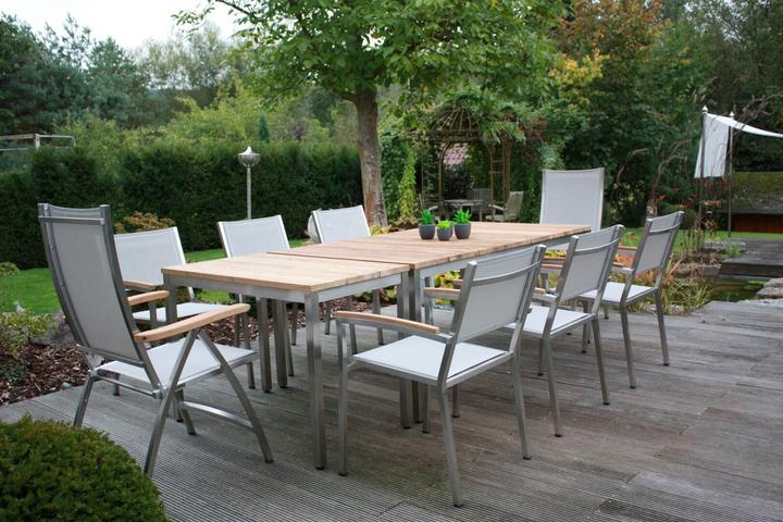 Immagine prodotto Zebra PONTIAC gamma di mobili da giardino PONTIAC poltrona con schienale alto argenta