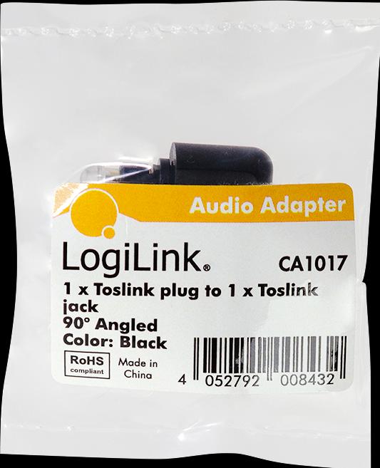 Immagine prodotto LogiLink Adattatore Toslink (Adattatore jack)