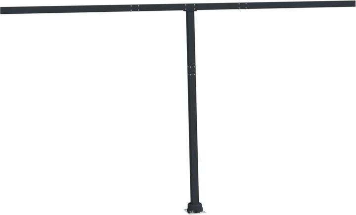 Actual product image VidaXL Supports for awnings anthracite 450x245 cm iron, colour (4.50 m)