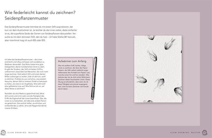 Produktbild Strich für Strich zur kreativen Entspannung mit Slow Drawing (Deutsch, Johanna Hofer von Lobenstein, Amy Maricle, 2023)