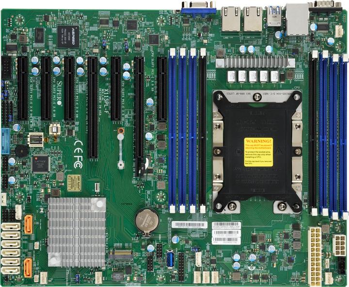 Actual product image Supermicro X11SPL-F (LGA 3647, Intel C621, ATX)