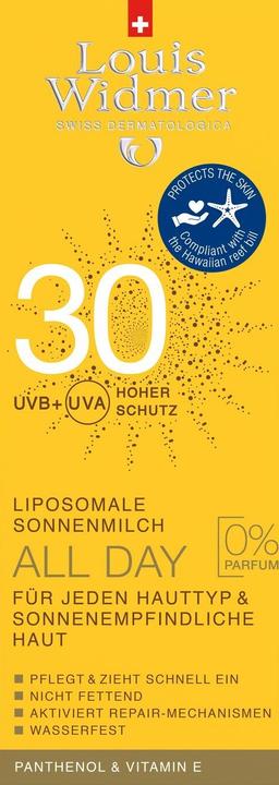 Immagine prodotto Louis Widmer Tutto il giorno (Crema solare, SPF 30, 200 ml, 255 g)