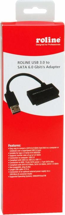 Image du produit Roline Adaptateur USB 3.0 vers SATA