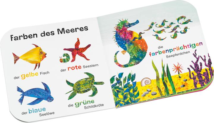 Actual product image The Little Caterpillar Neverending - My Animal Feeling Book (German)