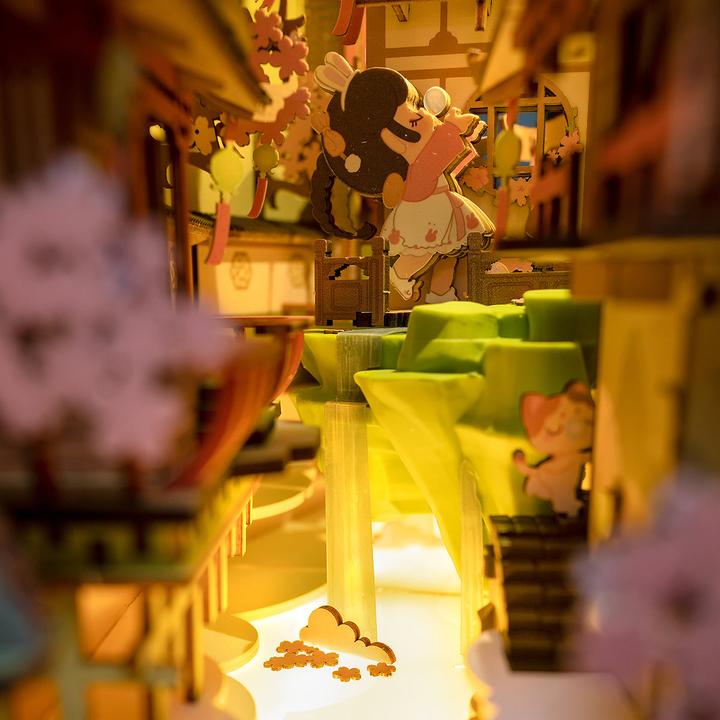 Produktbild Robotime Tiny House : Falling Sakura