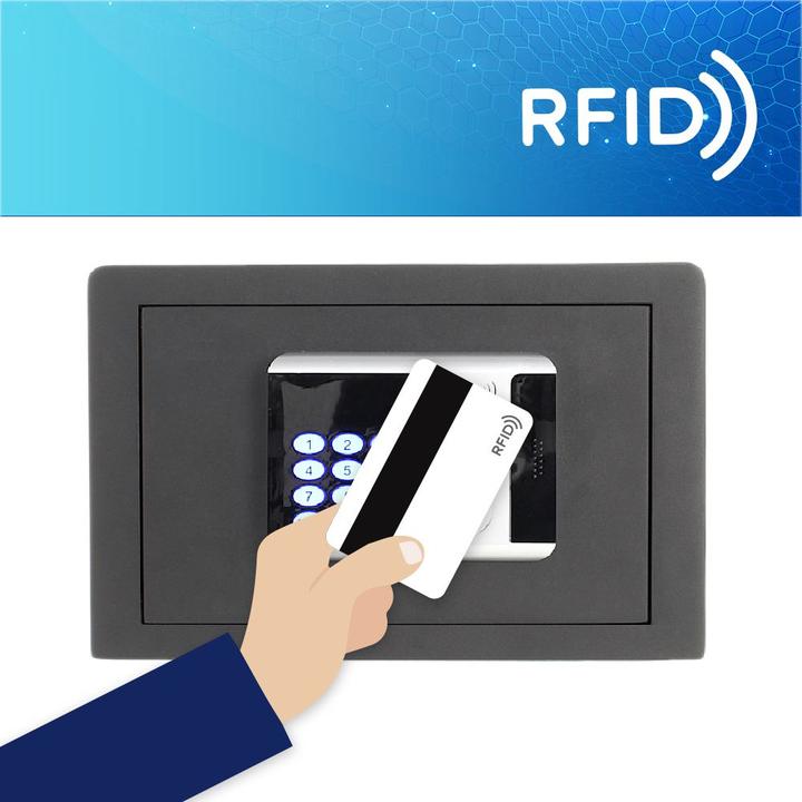 Immagine prodotto Rottner Cassaforte elettronica per mobili RFID 1 serratura elettronica (17 l)