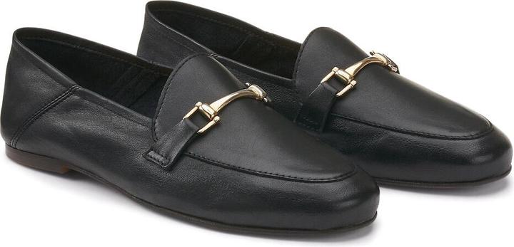 La Redoute Collections Signature Ledermokassins mit Morsetti