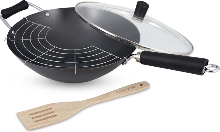 Produktbild Ken Hom Performance Wok (31.90 cm, Wok Pfanne, Stahl, Eisen)